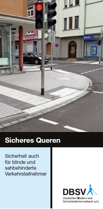 DBSV-Broschüre "Sicheres Queren"